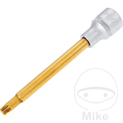 Insérer Torx 1/2 pouce T45 Longueur 100 mm Hazet