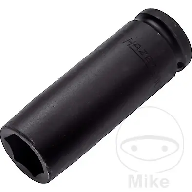 Prise de courant Hazet 6 pans 1/2 pouce 19 mm longueur 85 mm