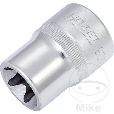 Douille Torx 1/2 pouce E20 Longueur 38 mm Hazet