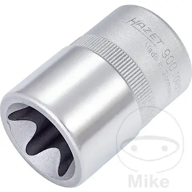Douille Torx Hazet 1/2 pouce E24 Longueur 41mm