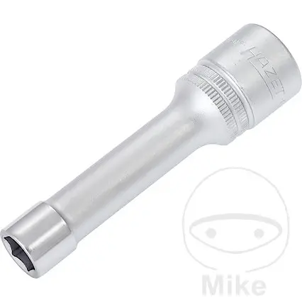Douille 6 pans 1/2 pouce 10 mm Longueur 85 mm Hazet