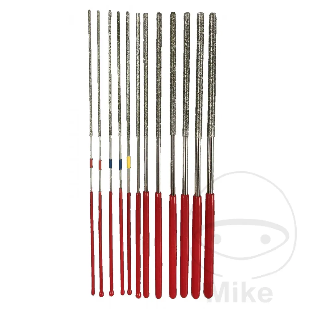 Set de 12 piese Busching ROUND FILE Diamond Micro