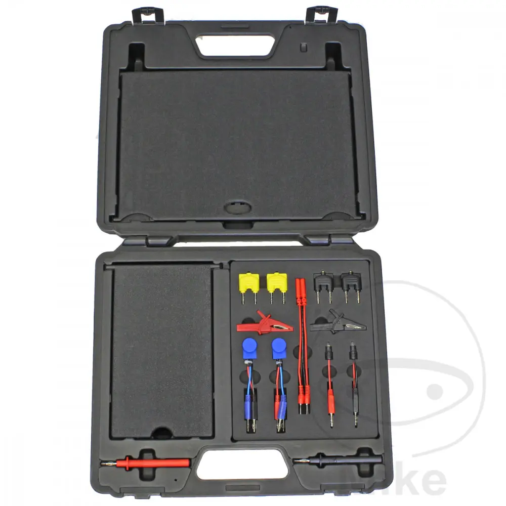 Assortiment de câbles de mesure JMP dans la valise — vue 2