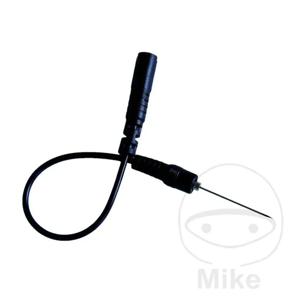 Câble de test 0,7 mm avec pointe aiguille noire Condor Werkzeug