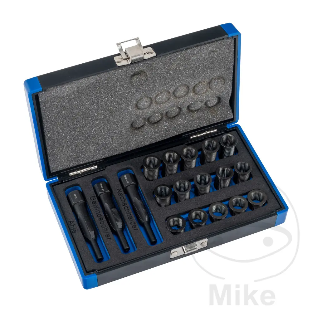 Kit de réparation du filetage des bougies M12x1.25 Condor Werkzeug