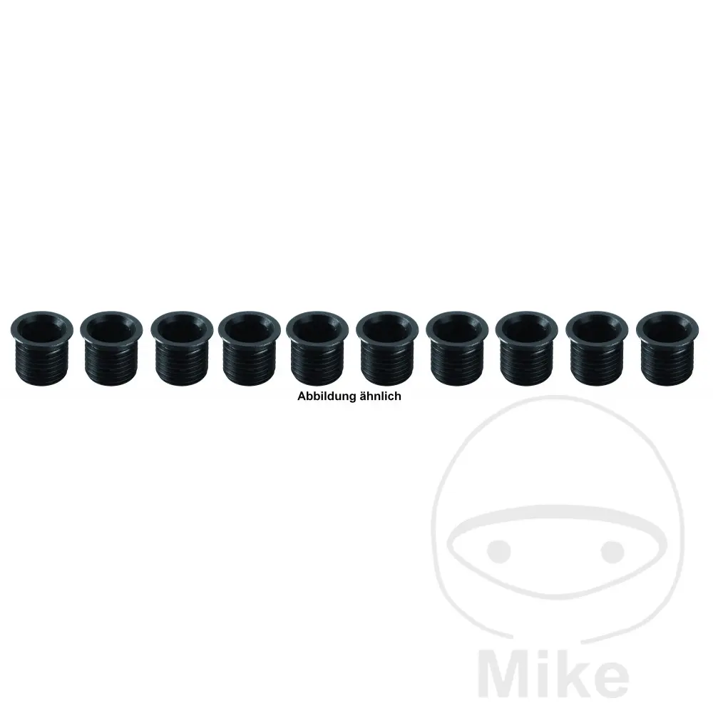Condor Werkzeug ネジインサート 10個セット M10 x 1,25 12 mm