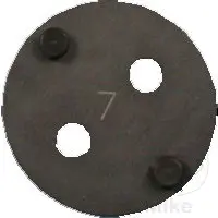 Plaque d'adaptation 7 pour réinitialisation de piston de frein Condor Werkzeug