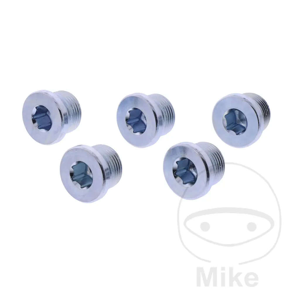 Bouchon de vidange d'huile M20X1.5 JMP 5 pièces
