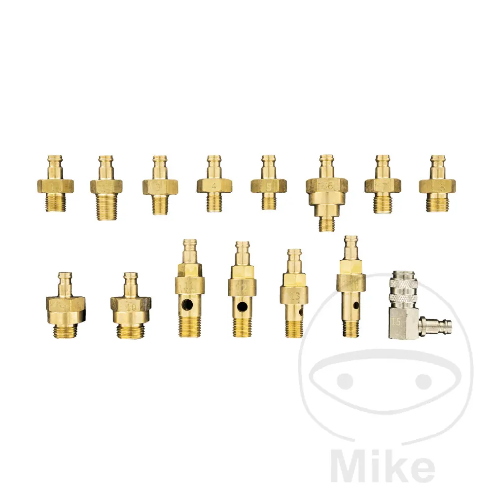 Turbo Öldruck-Adapter-Set Busching 15-teilig
