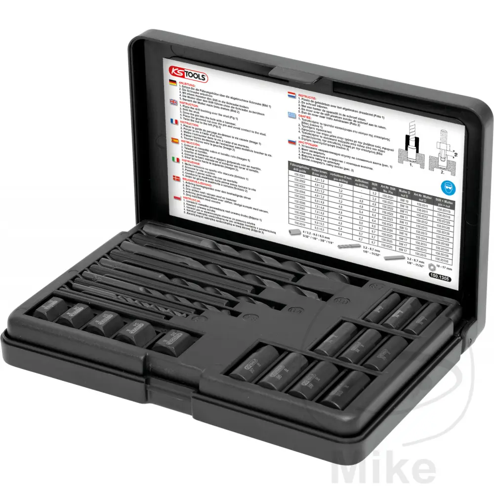Jeu d'extracteurs de vis KS Tools