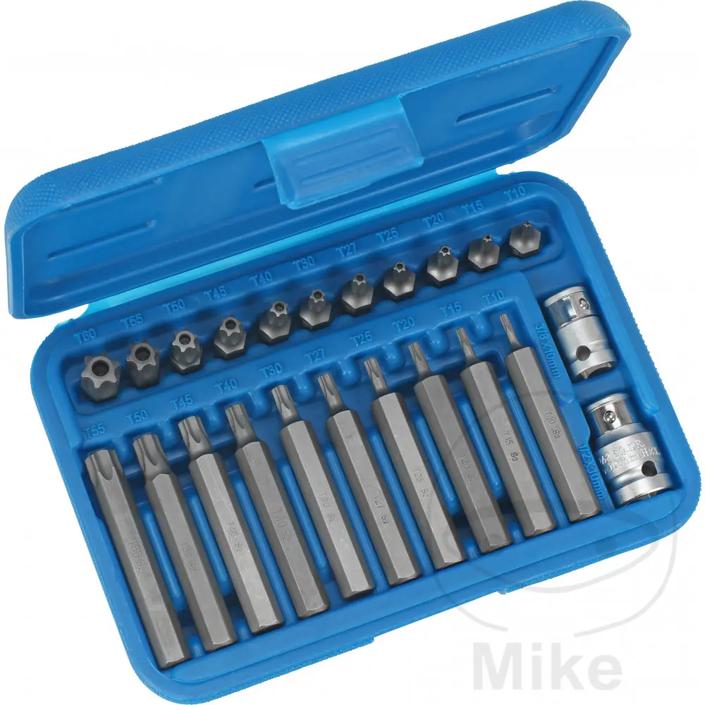 Jeu de bits Torx avec trou T10-T70 23 pièces Condor Werkzeug