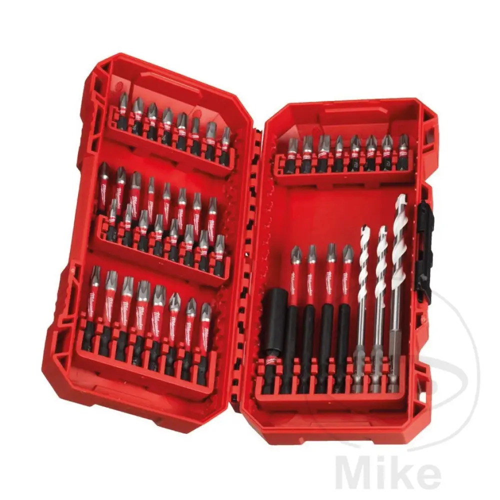 Jeu de bits 48 pièces Shockwave Milwaukee
