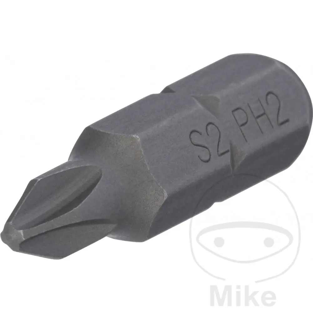 PH2 십자 드라이버 비트 5/16 길이 30 mm 5/16=8MM