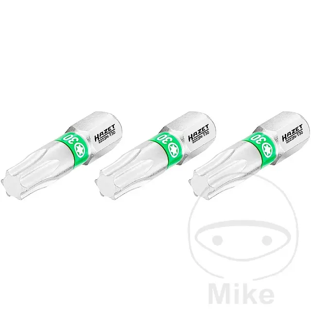 Hazet TORX T30 1/4인치 3TLG 엔드 비트