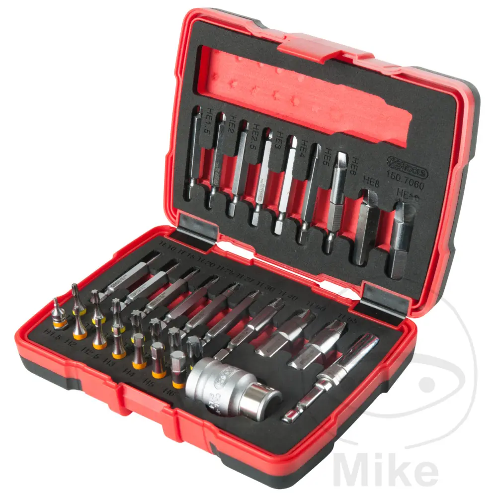 Schraubenausdrehersatz 34-teilig KS Tools