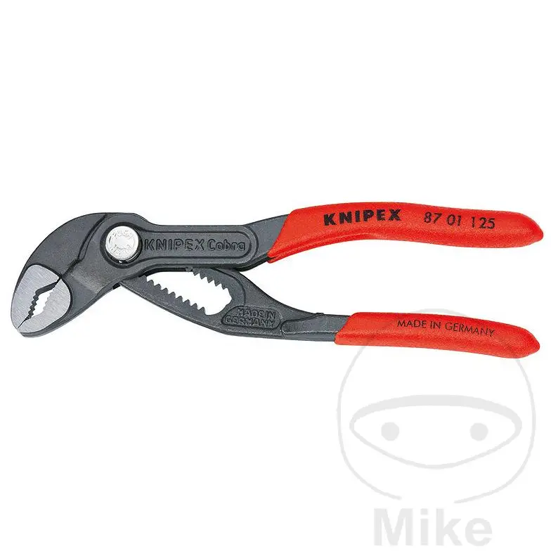 Knipex Cobra Mehrzweckzange 125 mm grau rostfrei (87 01 125)