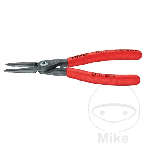 Pinces pour bagues de retenue droites Knipex 19-60 mm