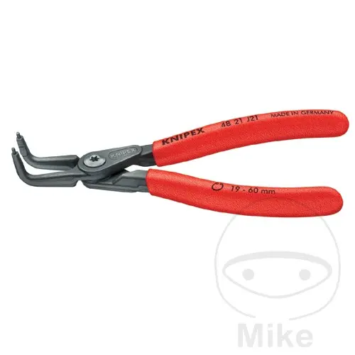 Pince pour circlips pliés 90° Knipex 85-140 mm