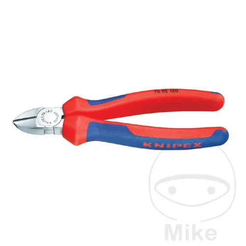 قاطع جانبي 140 Knipex مقبض مطلي بالكروم 2K