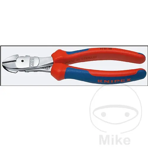 Pince coupante latérale 180 mm Knipex poignée Chrome 2K