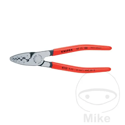 Knipex وائرل پلائر 180 ملی میٹر 0.5 توں 16.0 mm²