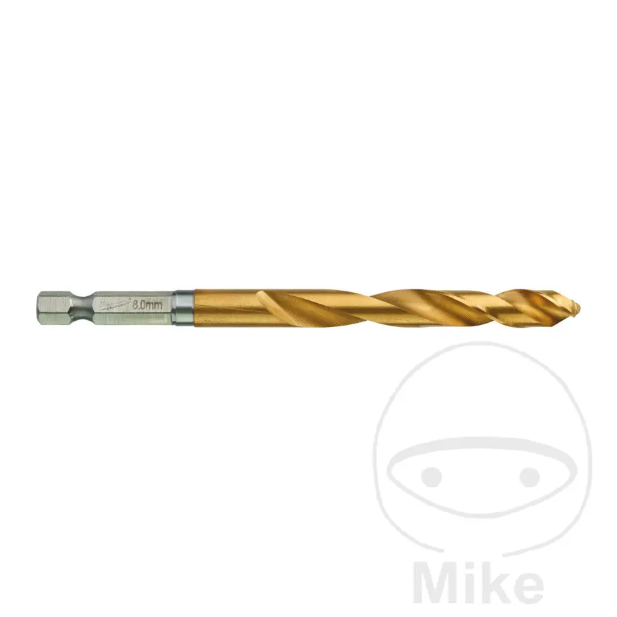 Milwaukee RED HEX SHOCKWAVE HSS-G TIN metal drill bit set — view 2