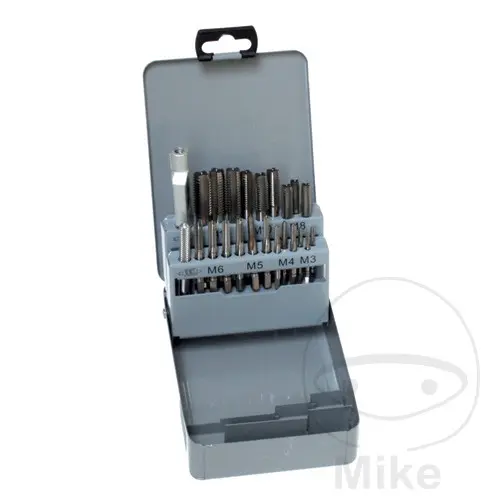Lienemann Ensemble de coupe à main M3-M12 22 pièces