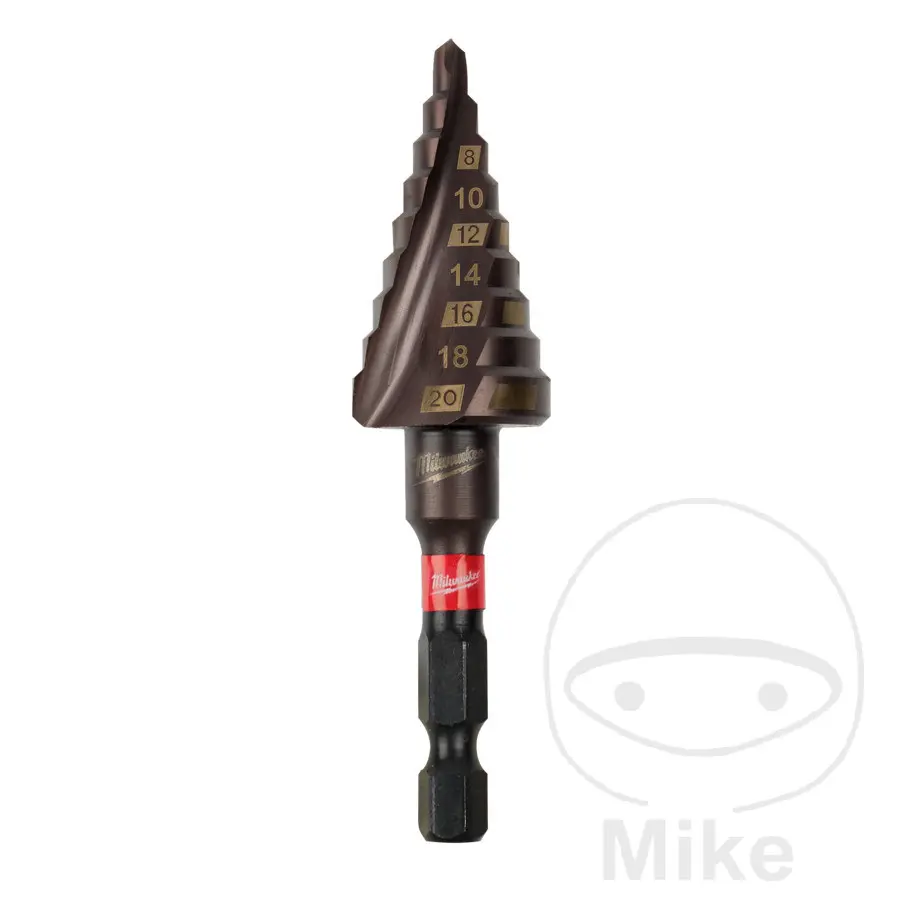 Trapsgewijze boor Milwaukee 4-20 mm HEX schokbestendig