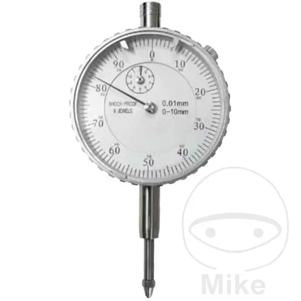 Messuhr d = 58 mm Schaft 8H7 0-10 mm x 0,01 Schockgeschwindigkeit Lienemann