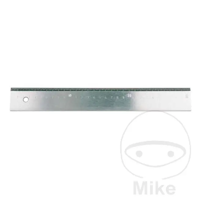Lienemann Stahl-Messlineal 500X40X5 mit Fase