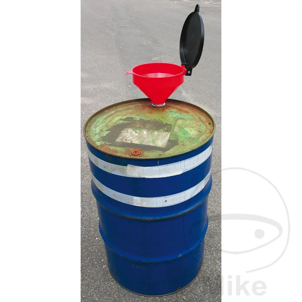 Embudo de cubo Busching para 60 y 200 litros con tapa de bisagra — vista 2