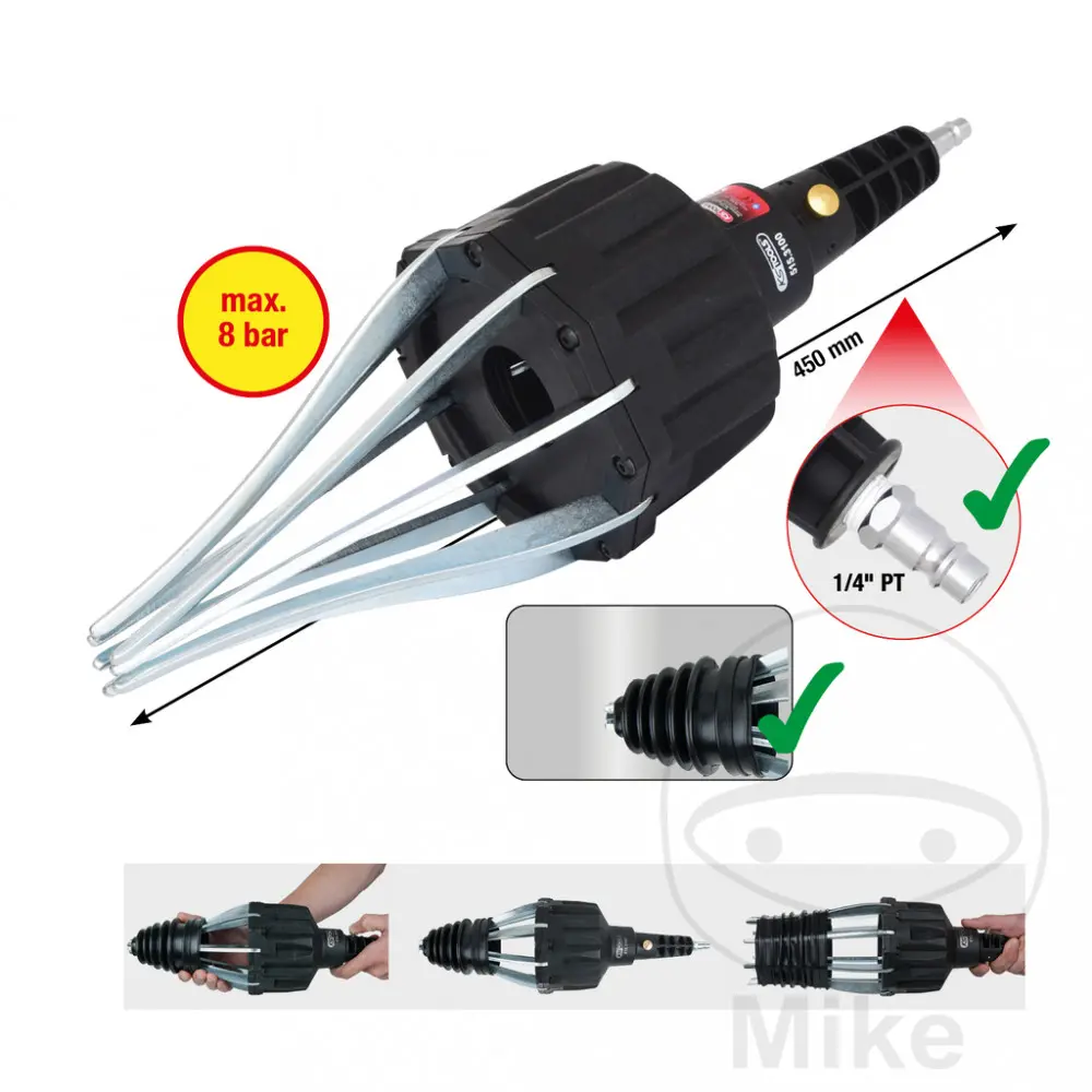 Outil de montage pneumatique de manchette pneumatique MAX 115 mm KS Tools