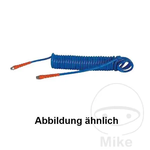 خرطوم حلزوني بولي يوريثان 12x8 7.5 م بدون وصلة وطرف EWO