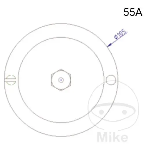 Stierius 연결 커버 NR.55 A ATE 03.9302-0906.2