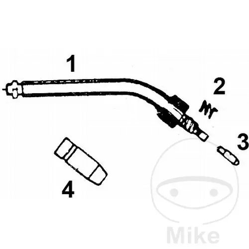 Migatronic Torch hals voor MB15AK