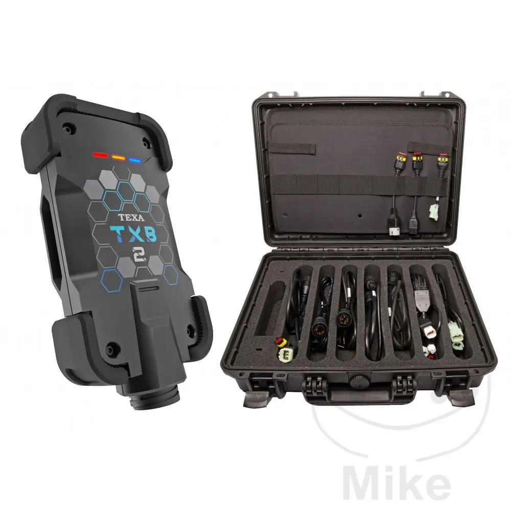 Pack Texa Pro pour moto TXB Evo avec malette de câbles essentiels