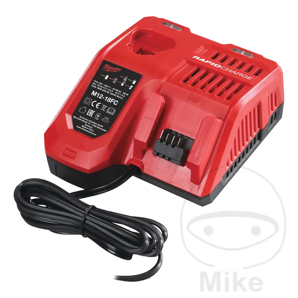 ملواکی ایم12-18ایف سی 12 + 18V چارجر