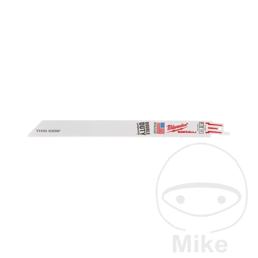 Lama seghetto alternativo metallo Milwaukee 230x1,4 mm (confezione da 5)