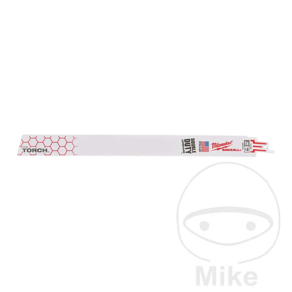 Sabrinės pjūklo lenta 300x1,4 mm HD metalui 2-8 mm Milwaukee VE5