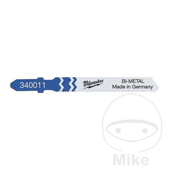 Lame de scie sauteuse Milwaukee 55X1.2 mm pour métal 1,5-4 mm VE5