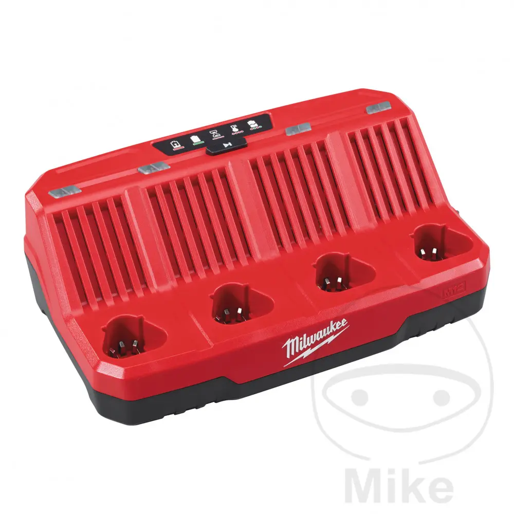 Milwaukee 12V Monilaturi 4 akulle 12V