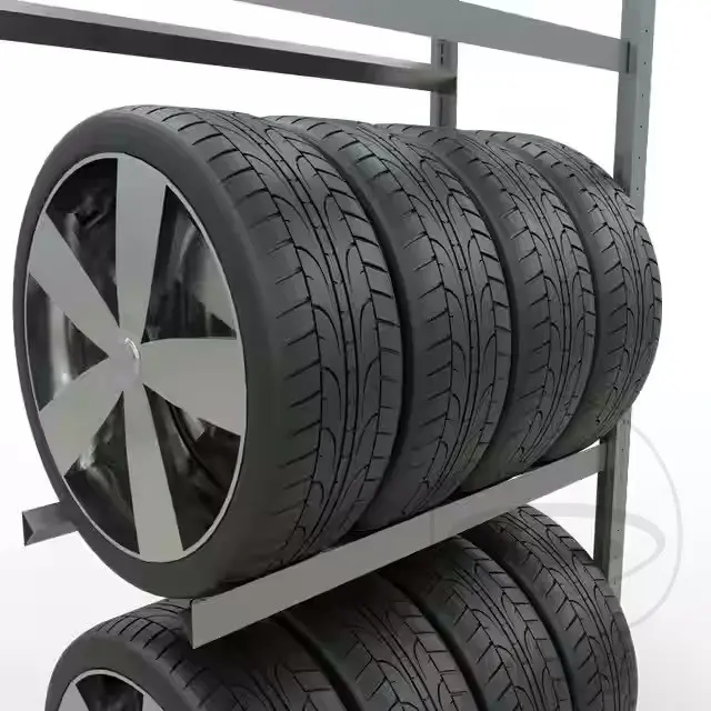 Kleck Tyre Rack 3 EB Anbauf — 3তম ভিউ
