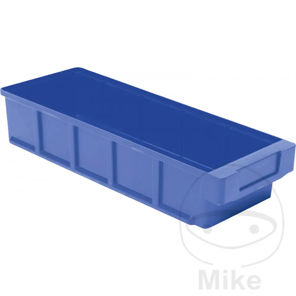 EDE Aufbewahrungsbox aus blauem Kunststoff 400x152 mm