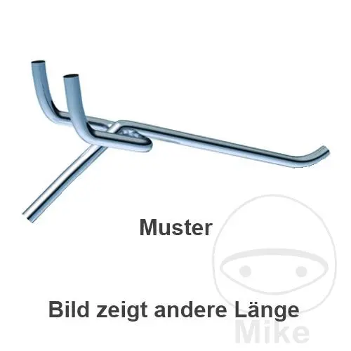 Geperforeerde metalen haak 60 mm Rauscher