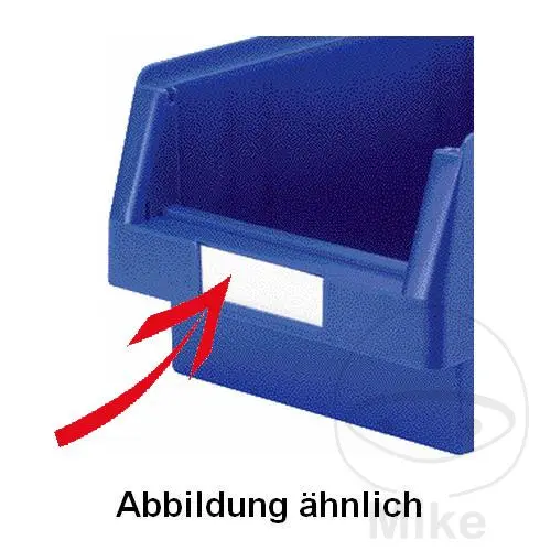 収納ボックス用ラベル PACK = 24STCK 83X27MM