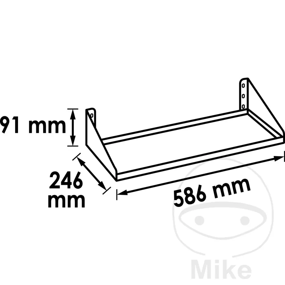 Ράφι 586X246 MM Vigor — προβολή 2