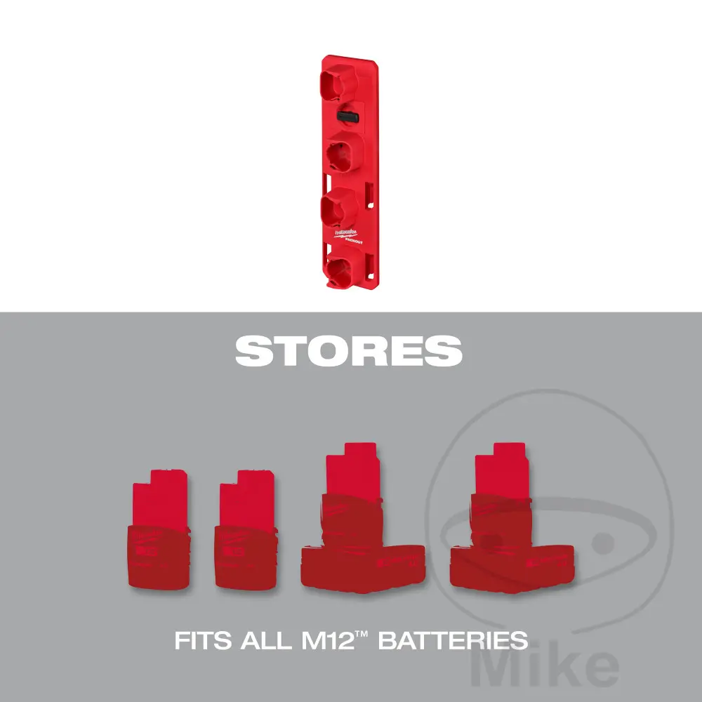 Milwaukee Packout M12 Batteriehalter — Ansicht 4