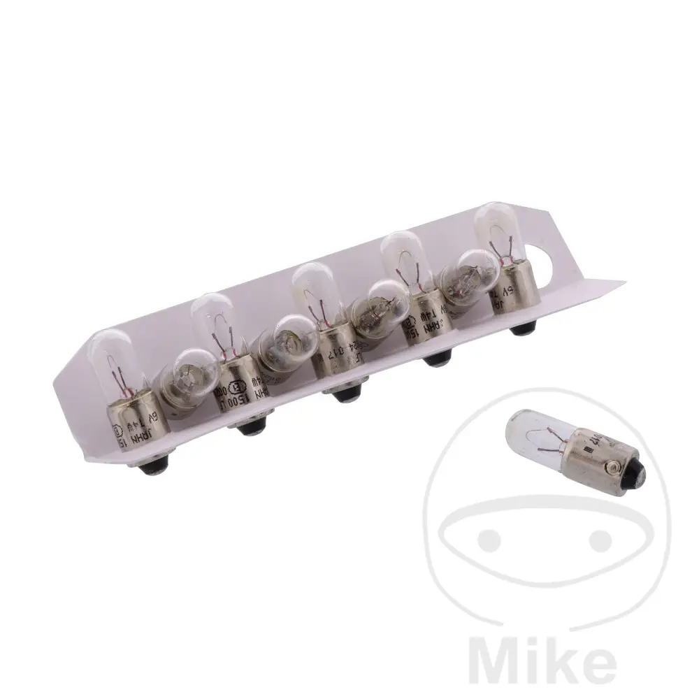 Λαμπτήρας 6V 4W JMP BA9S - Σετ 10 τεμαχίων