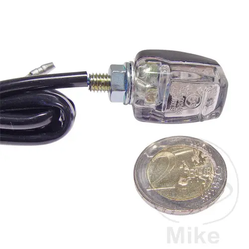 إشارة (غمّاز) LED JMP MINI2 زجاج شفاف أسود — المنظر 2