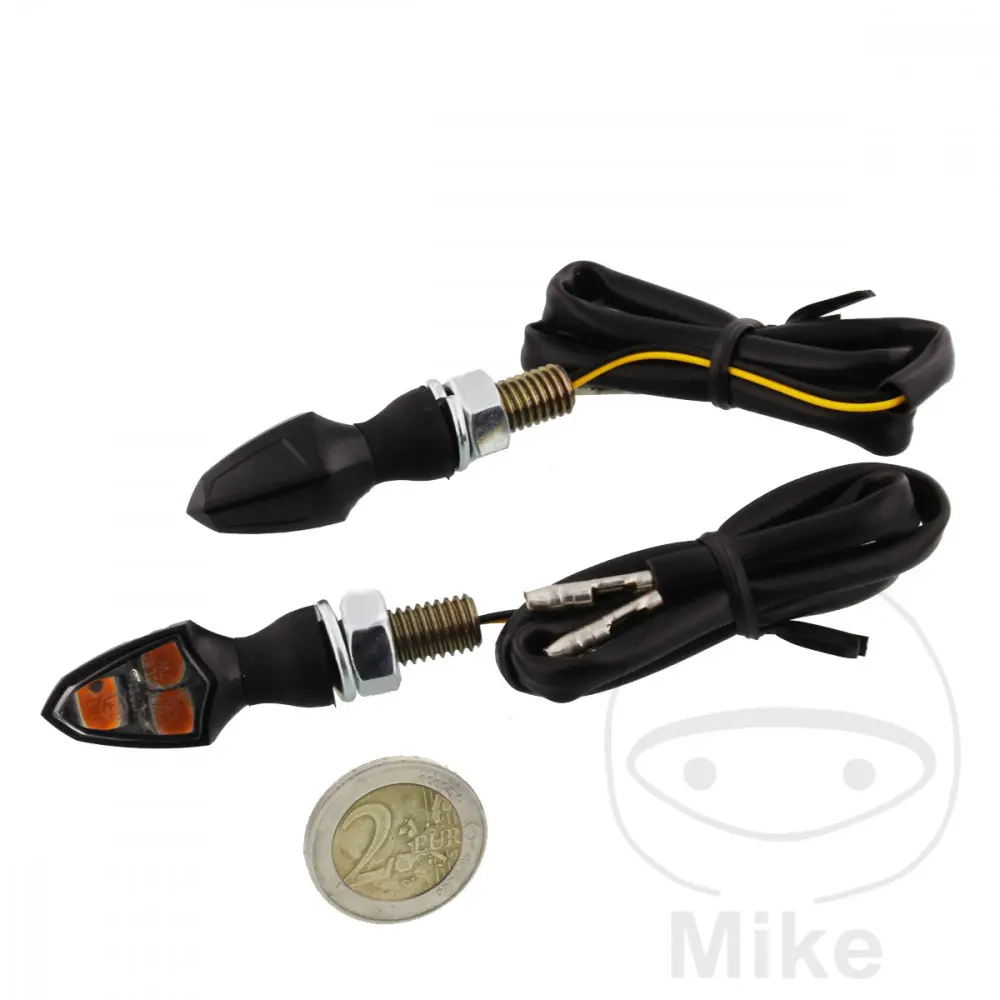 Φανάρι πλευρικής ένδειξης JMP MINI4 LED καπνιστό με μαύρο γυαλί